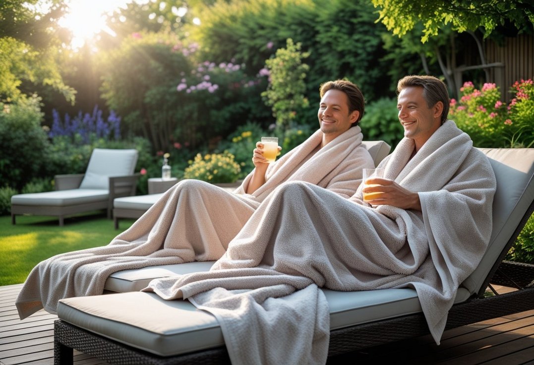 Sådan skaber du den perfekte afslapning i haven med store badehåndklæder til voksne Sådan skaber du den perfekte afslapning i haven med store badehåndklæder til voksne